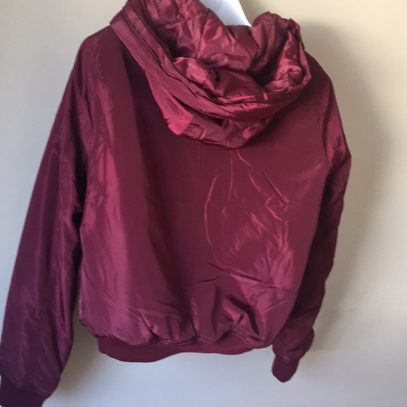 Forever 21 Burgundy Puffer Jacket - Picture 6 of 8
